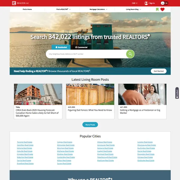 REALTOR.ca Scraper
