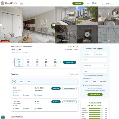 What We Extract from RentCafe