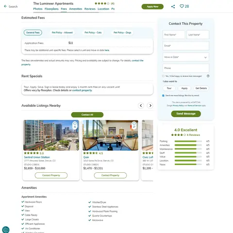 Beyond Listings: How Our RentCafe Scraper Reveals What Renters Actually Care About