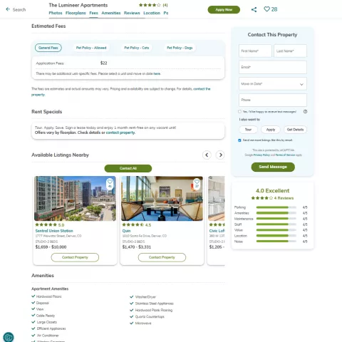 Beyond Listings: How Our RentCafe Scraper Reveals What Renters Actually Care About