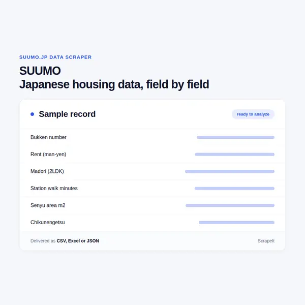 SUUMO Scraper