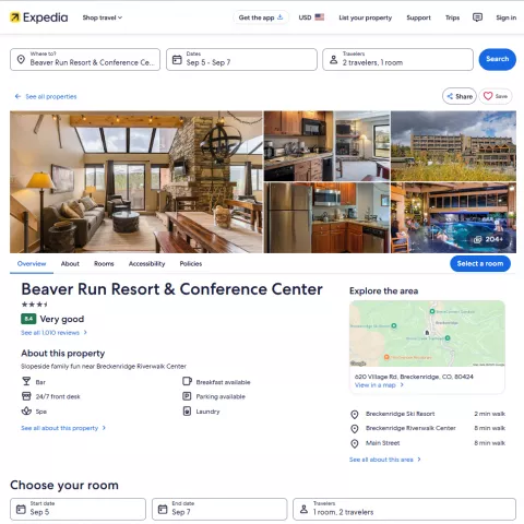 What We Extract from Expedia