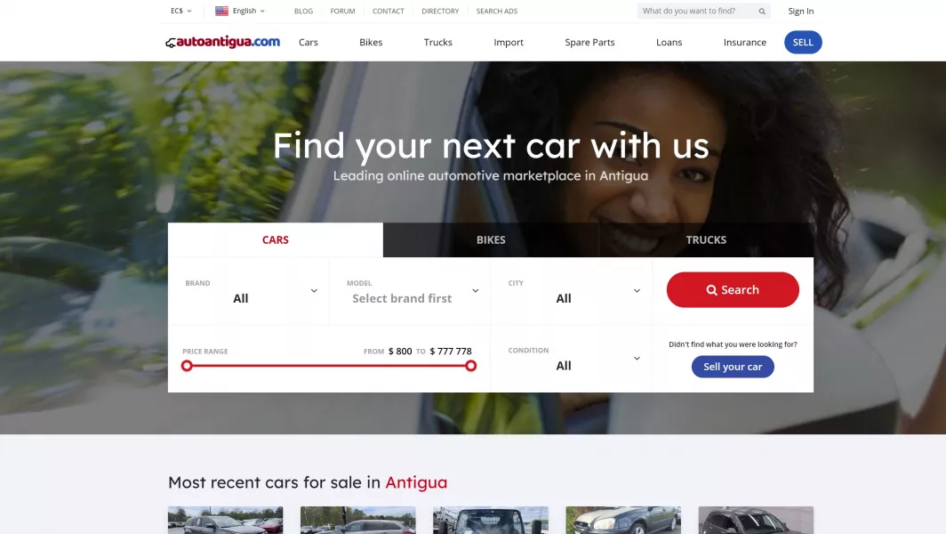 Antigua Cars