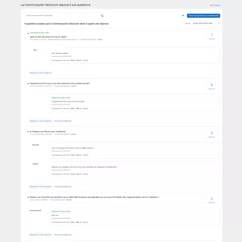 Cdiscount Products Questions & Answers