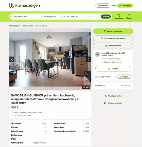 What Our Kleinanzeigen Scraper Can Extract for You image